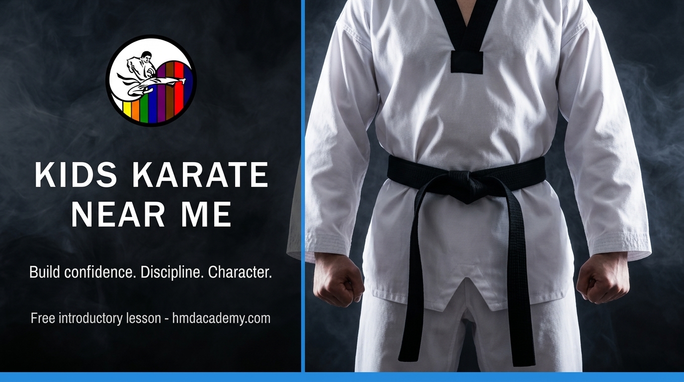 Kids Karate Near Me: A Parent’s Guide to Confidence and Character at HMD Academy