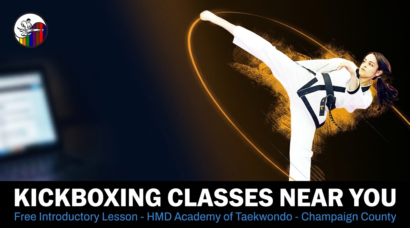 Kickboxing Classes Near Me? Start Strong at HMD Academy in Champaign