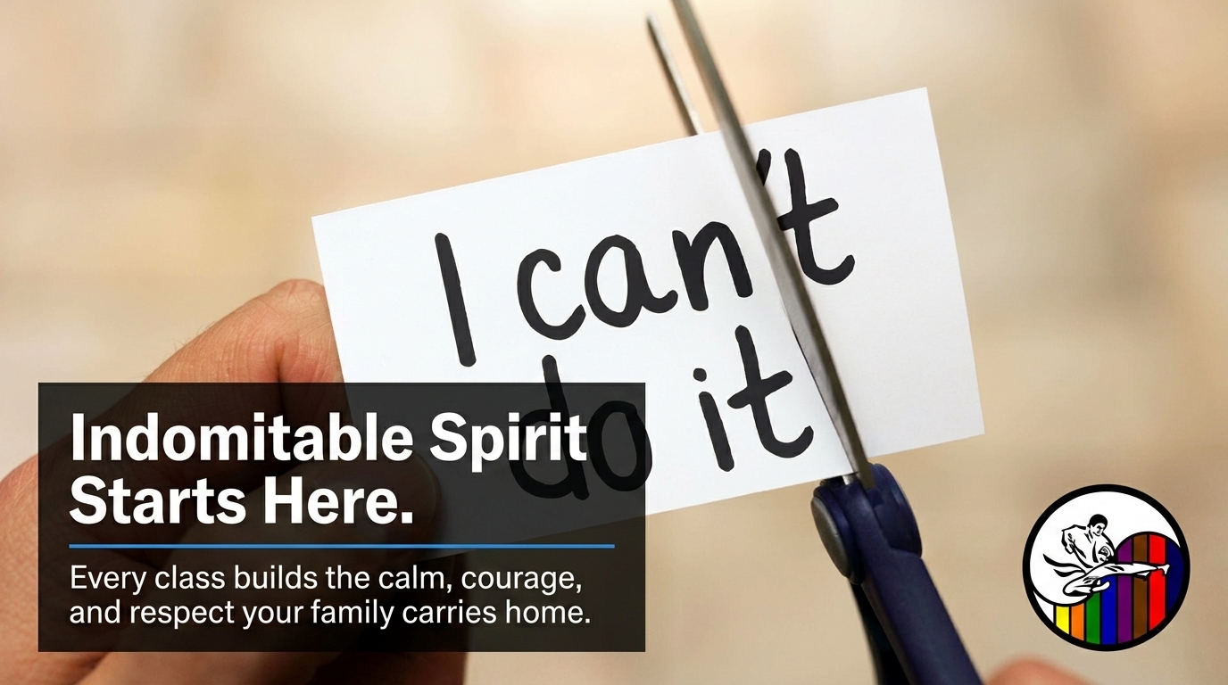 Indomitable Spirit is Built Every Time You Step on the Mat—So Family Challenges Can Be Met with Calm, Courage, and Respect